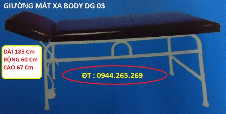 Giường massage Body thẩm mỹ DG 03